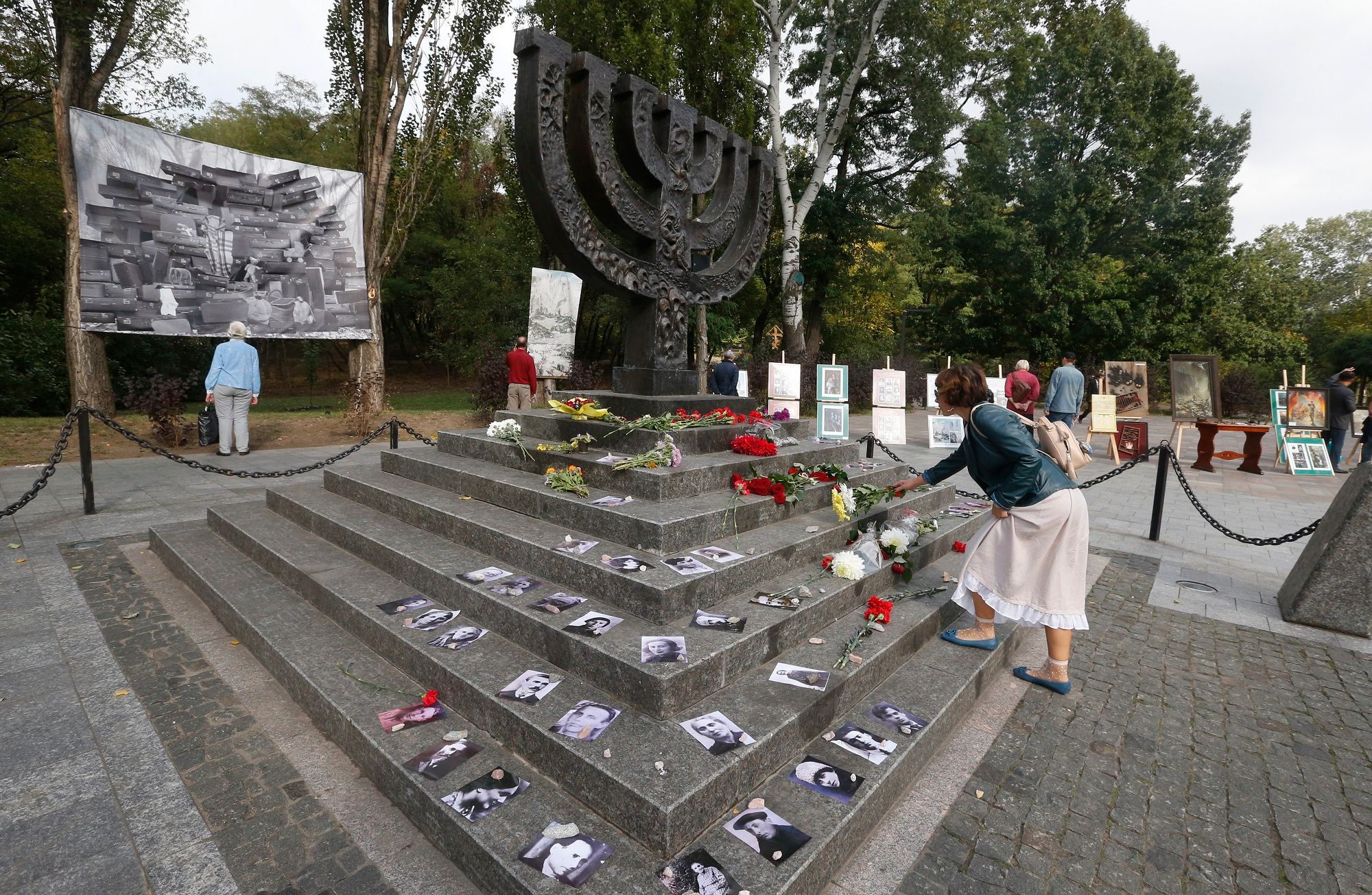 Russian Strike Damages Babyn Yar Holocaust Memorial In Kyiv Ukrainian