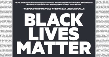 What are Jews who embrace the Black Lives Matter movement endorsing?