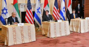 At trilateral summit, Lapid places focus on finding alternative plan on Iran, hints at using force