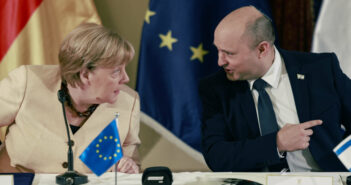 In Cabinet meeting with Merkel, Bennett hails Israel-Germany ‘alliance-turned-friendship’