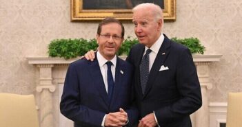 Israel’s President Herzog concludes Washington visit with Oval Office sit-down