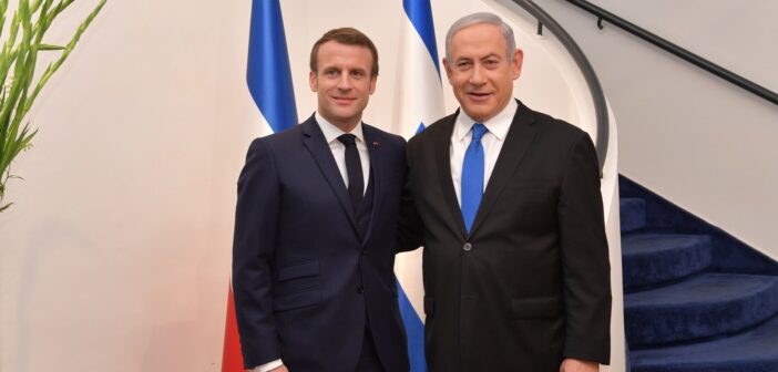 Iran high on the agenda of PM Netanyahu’s talks with French President Macron in Paris