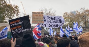 More than 100,000 march in London against antisemitism