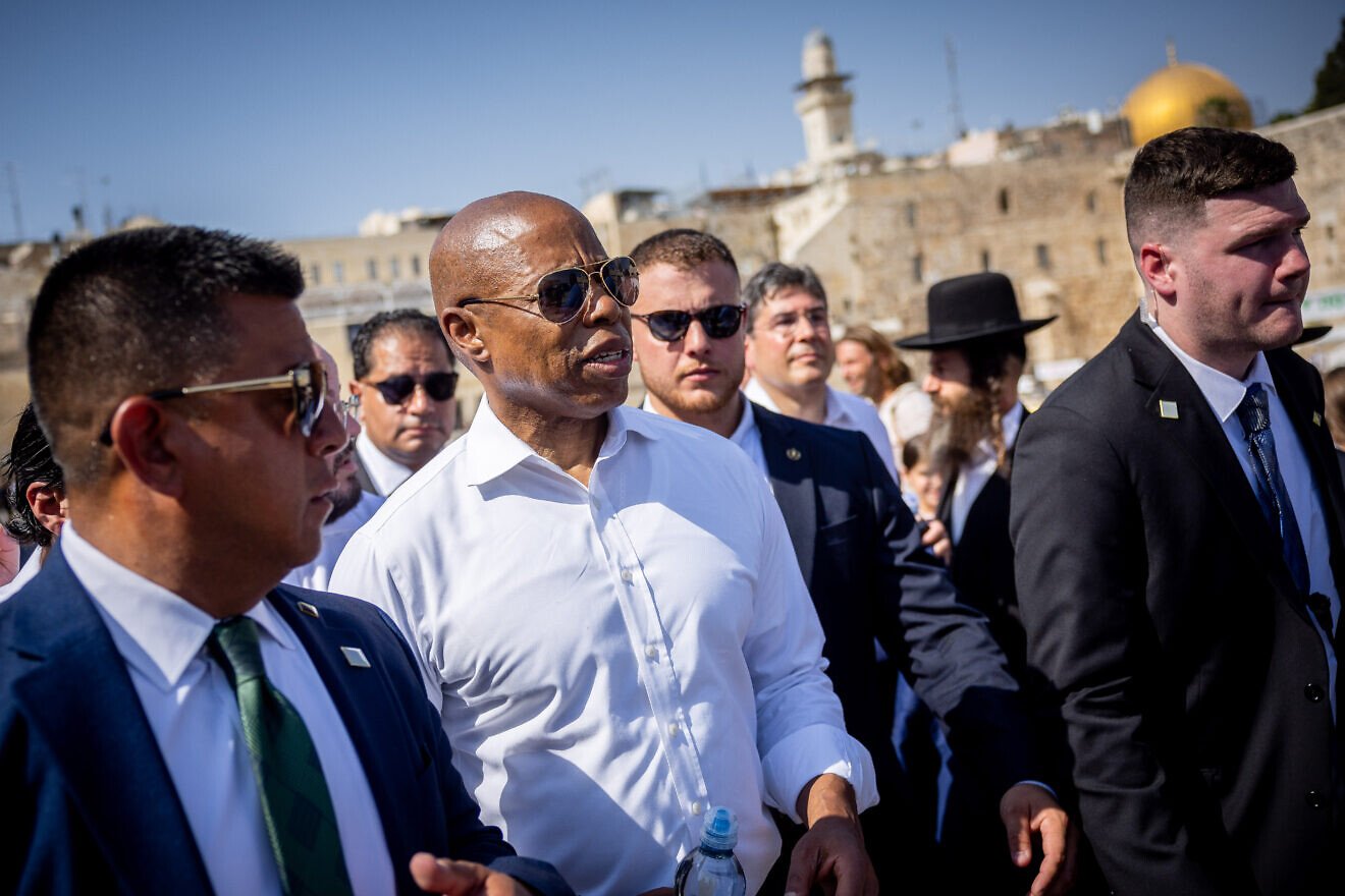 Eric Adams: If I were a Jewish New Yorker I’d be concerned about my children