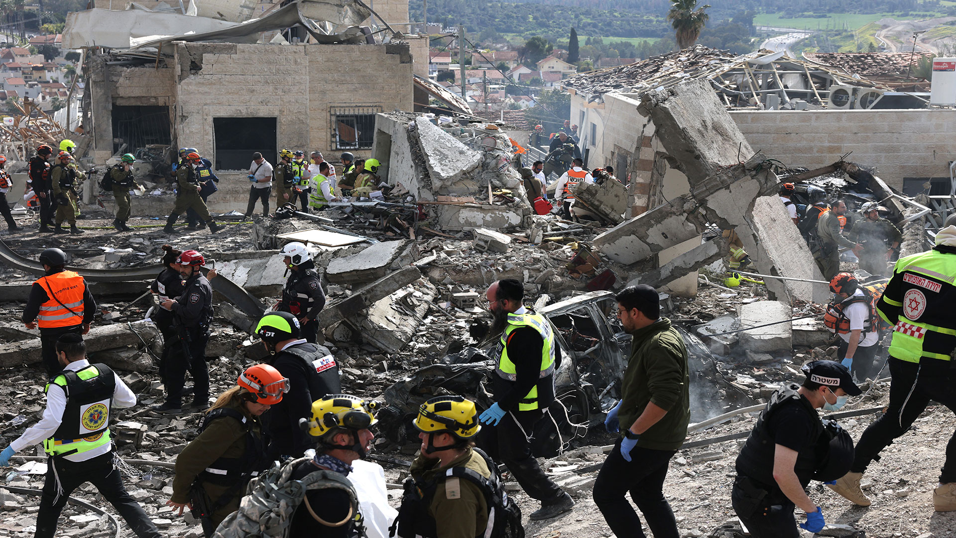 Eight killed by Iranian missile strike in Beit Shemesh