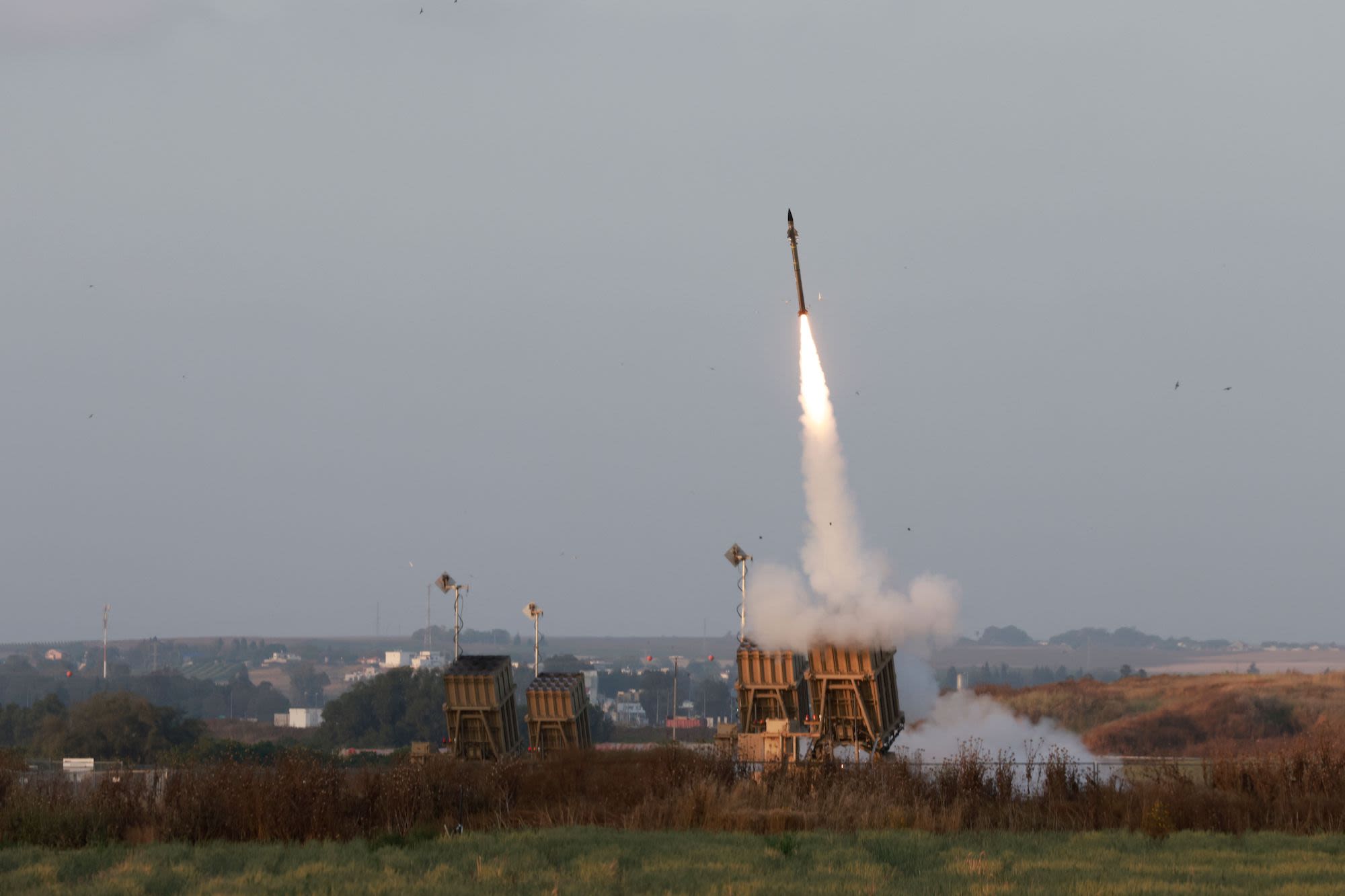 Despite cluster challenge, Israel maintains high interception rate against...