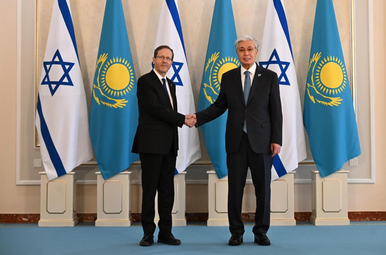 Herzog in Kazakhstan for talks on expanding cooperation