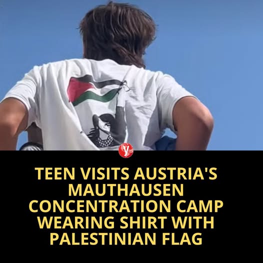Mauthausen museum slammed over visitor’s anti-Israel shirt